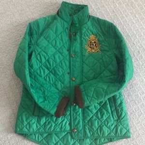 ★  Ralph Lauren Quilted Rider Jacket ★